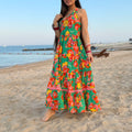 Nyra Green Dress