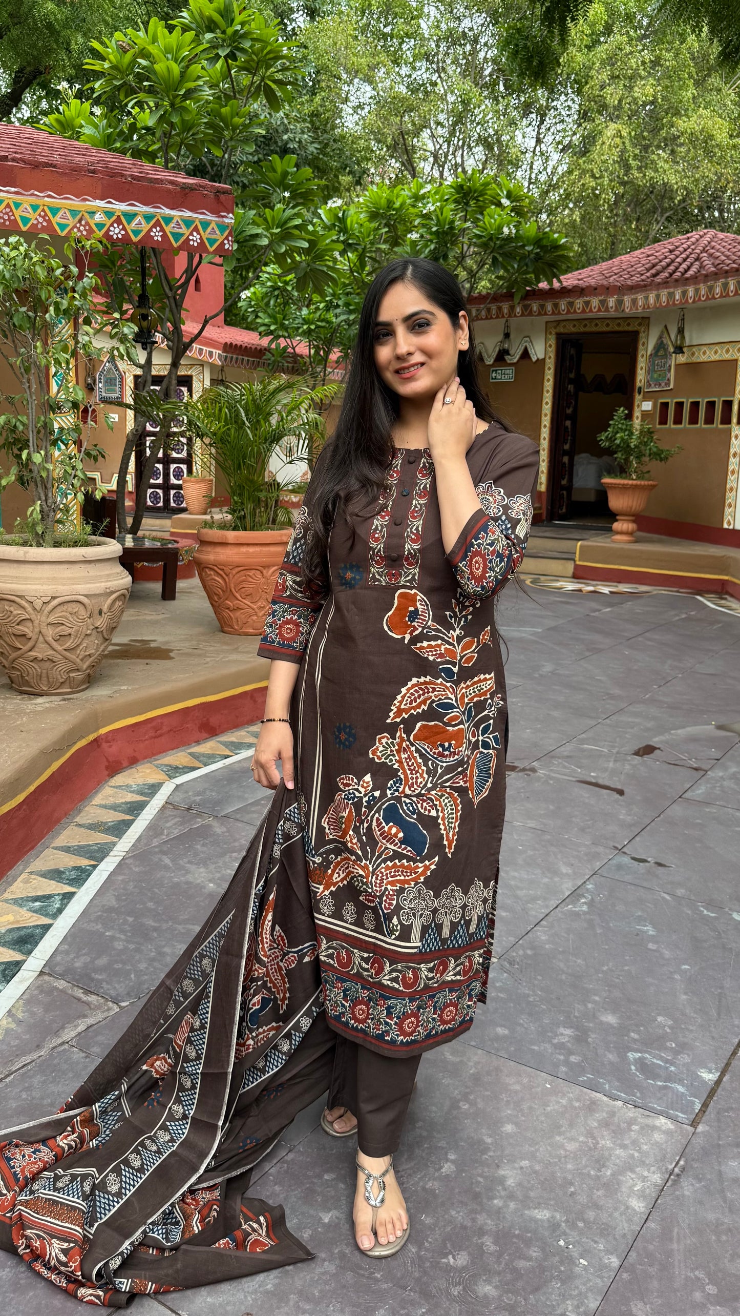 The Vaidehi Suit Set