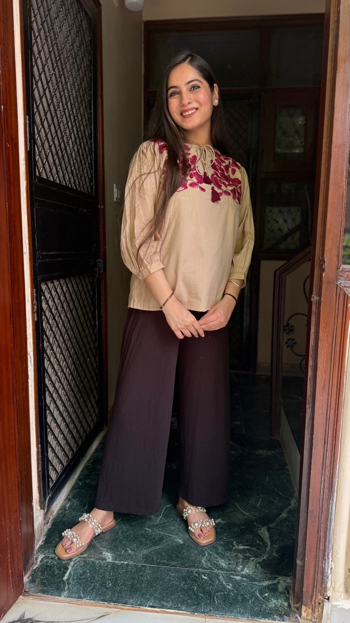 Reema Beige top