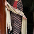 Chahat Black Cotton Suit