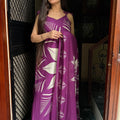 Chhavi Purple Strap Suit