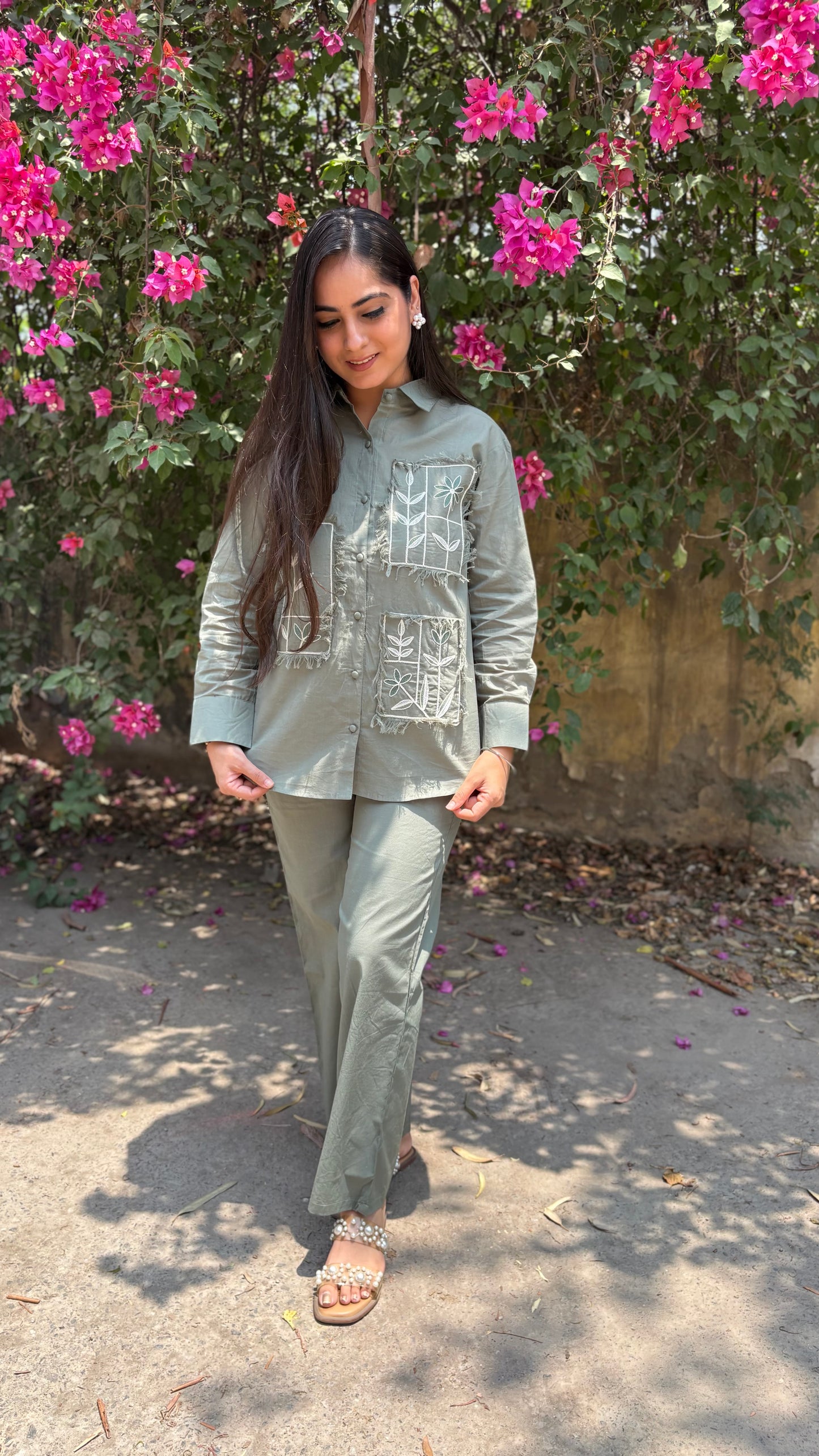 Neha Embroidered Coord Set
