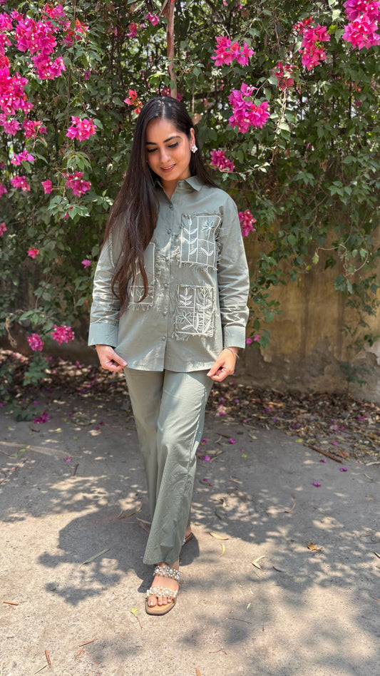 Neha Embroidered Coord Set