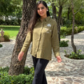 Olive Bloom Shirt