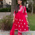 Riya Pink Thread Embroidery Set