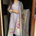 Shikha Lilac Floral Suit