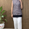 Grey Short Kurta