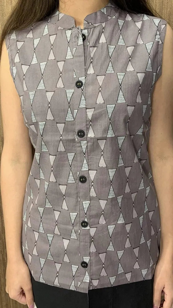 Grey Short Kurta