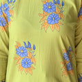 Green Blue Kurta Palazzo Set