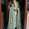 Mahi Mint Green Cotton Suit