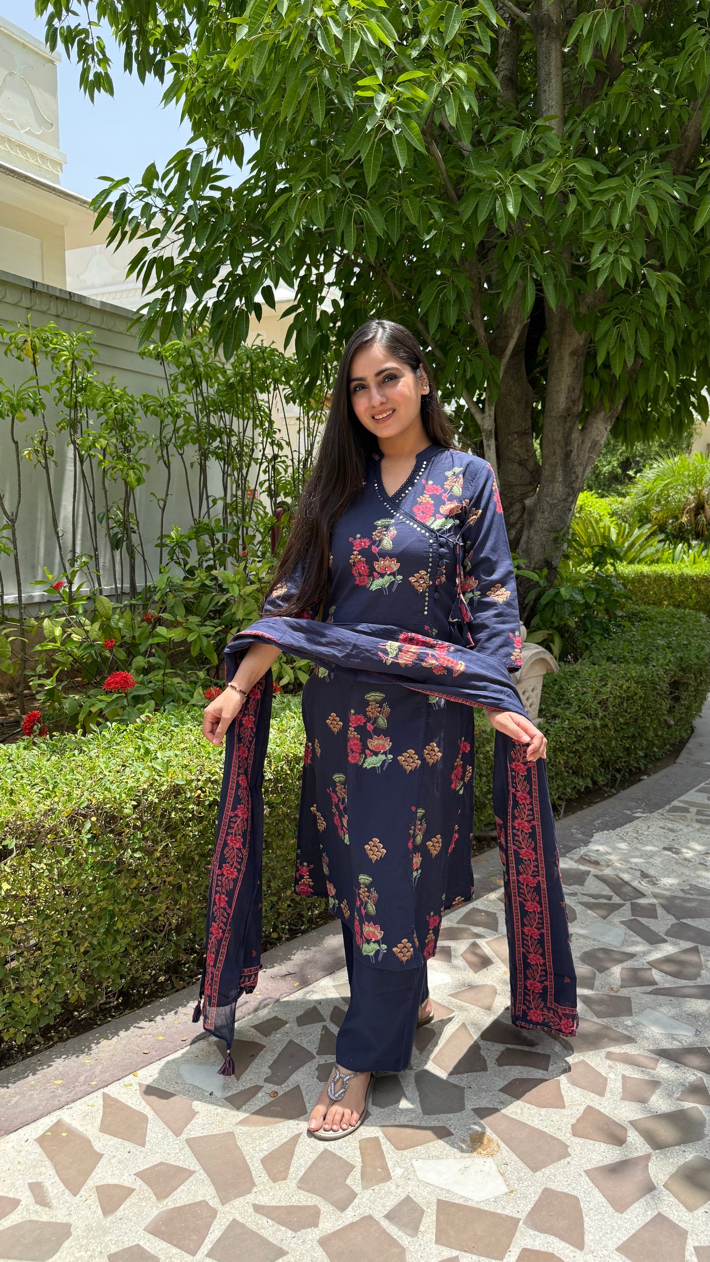 Riya Floral Printed Suit