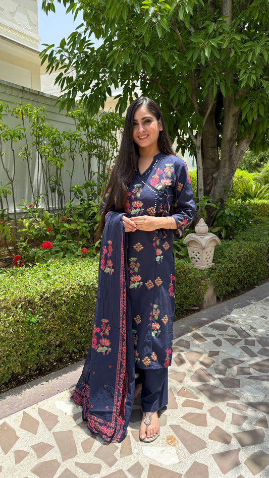 Riya Floral Printed Suit