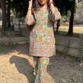Saanvi Pista Coord Set