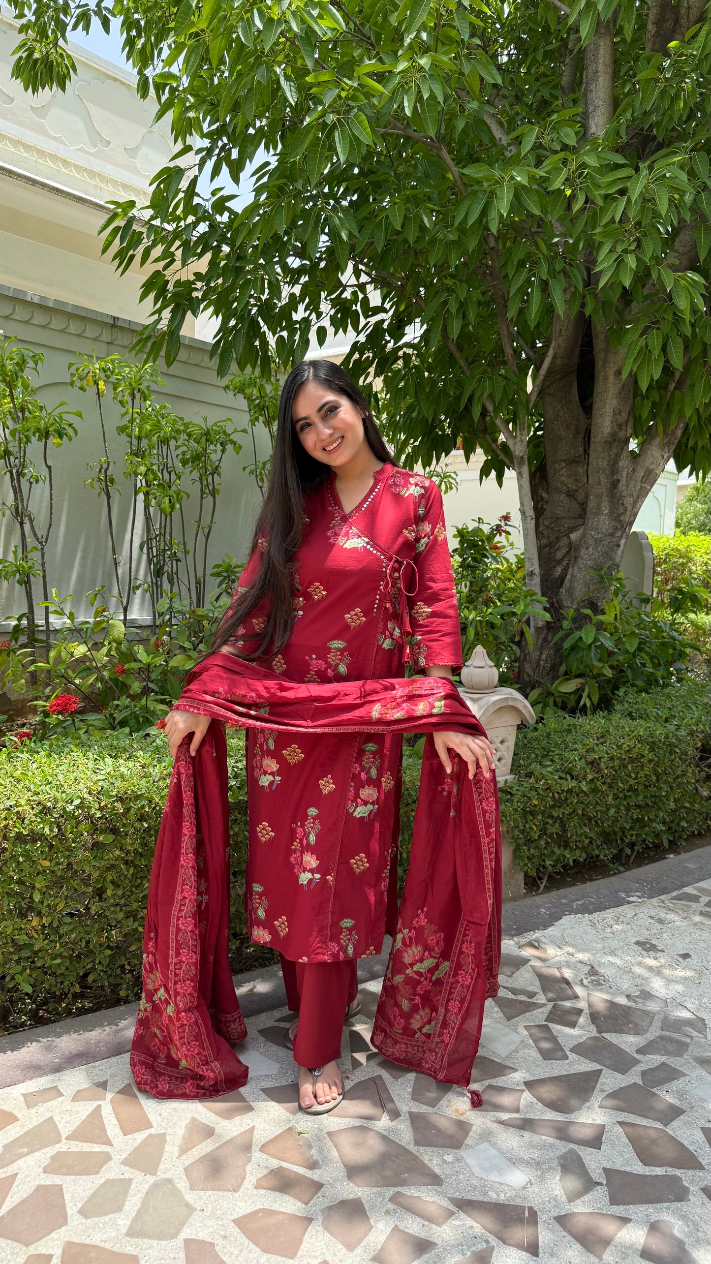 Riya Floral Printed Suit