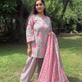 Gulabi Bahaar Farshi Suit Set