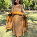 Saanya Kalamkari Anarkali Suit