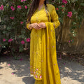 Ekta Cotton Embroidered Suit