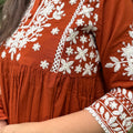 Riya Rust Thread Embroidery Set