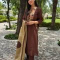 Mehak A-Line Cotton Suit