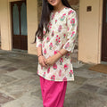 Kiara Beige Floral Farshi Set