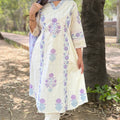 Sakshi Cream A-Line Suit