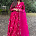 Ria Pink Angrakha Set