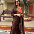 Ira Brown Suit Set