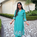 Aqua Bloom Co-ord Set