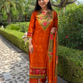 Brick Orange Shells Suit