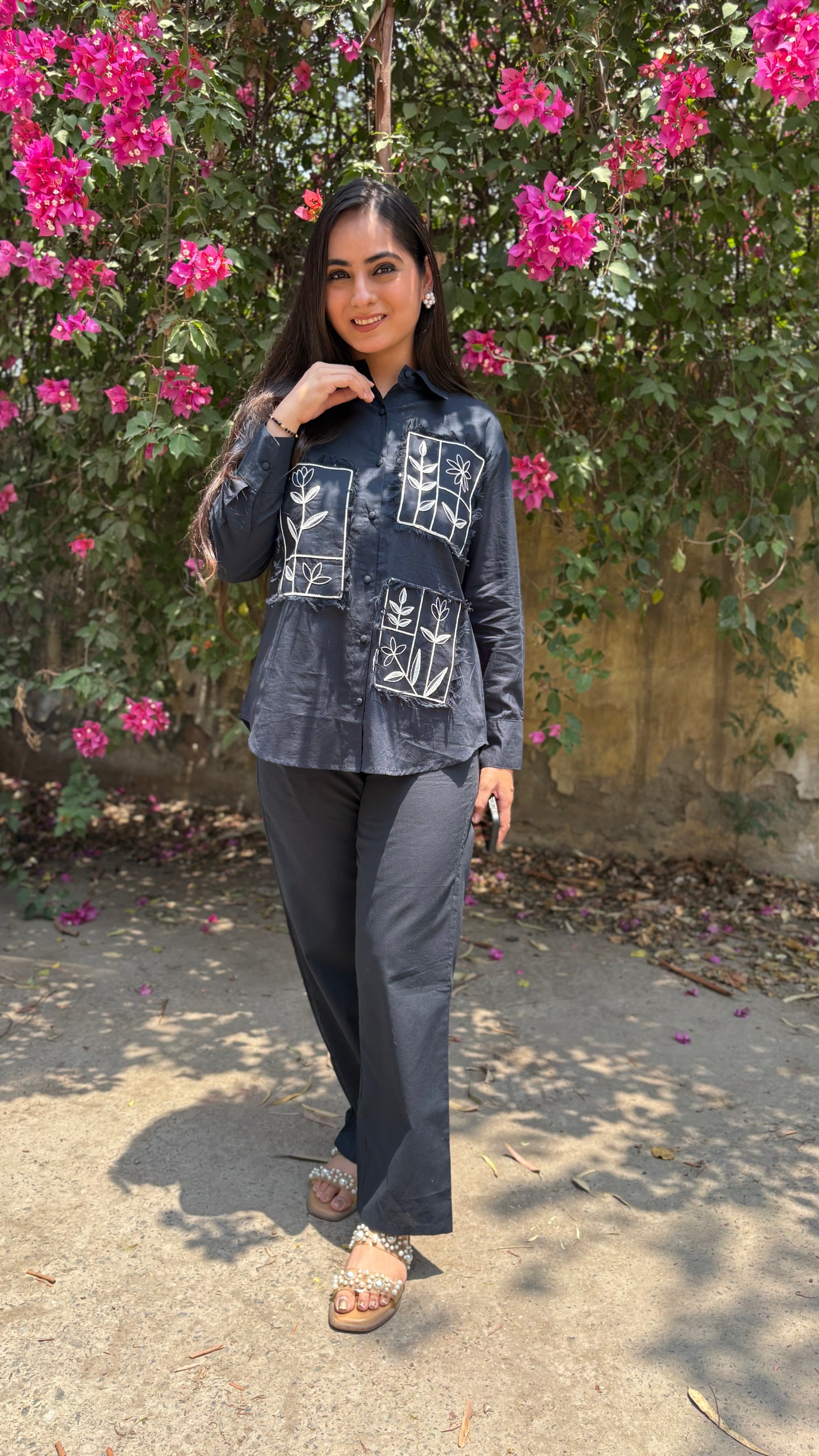 Neha Embroidered Coord Set
