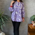Ruchi Purple Printed Top