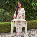 Sahiba Off White A-Line Suit