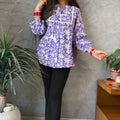 Ruchi Purple Printed Top