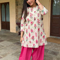 Kiara Beige Floral Farshi Set