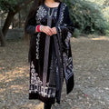 Rehmat Black Velvet Suit