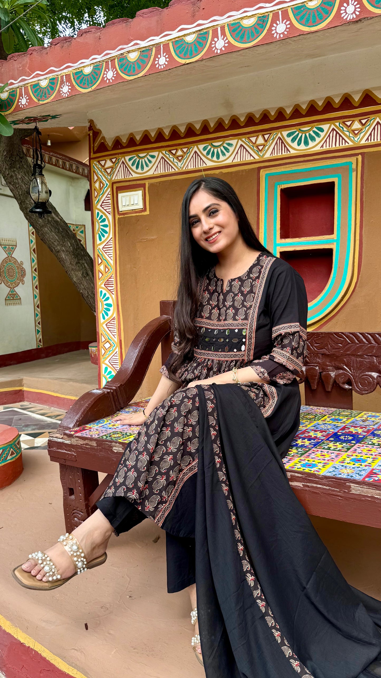Meher Paisley Suit Set