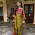 Heritage Peacock Suit Set