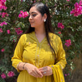 Ekta Cotton Embroidered Suit