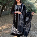 Rehmat Black Velvet Suit