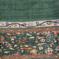 Sana Green Floral Print Unstitched Suit