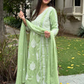 Aria Pastel Green Suit Set