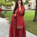 Maahi Rust Sharara Set
