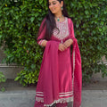 Aisha Berry Pink Mirror Suit