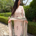 Gulnaaz Pastel Pink Suit