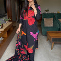 Maya Floral Printed Suit