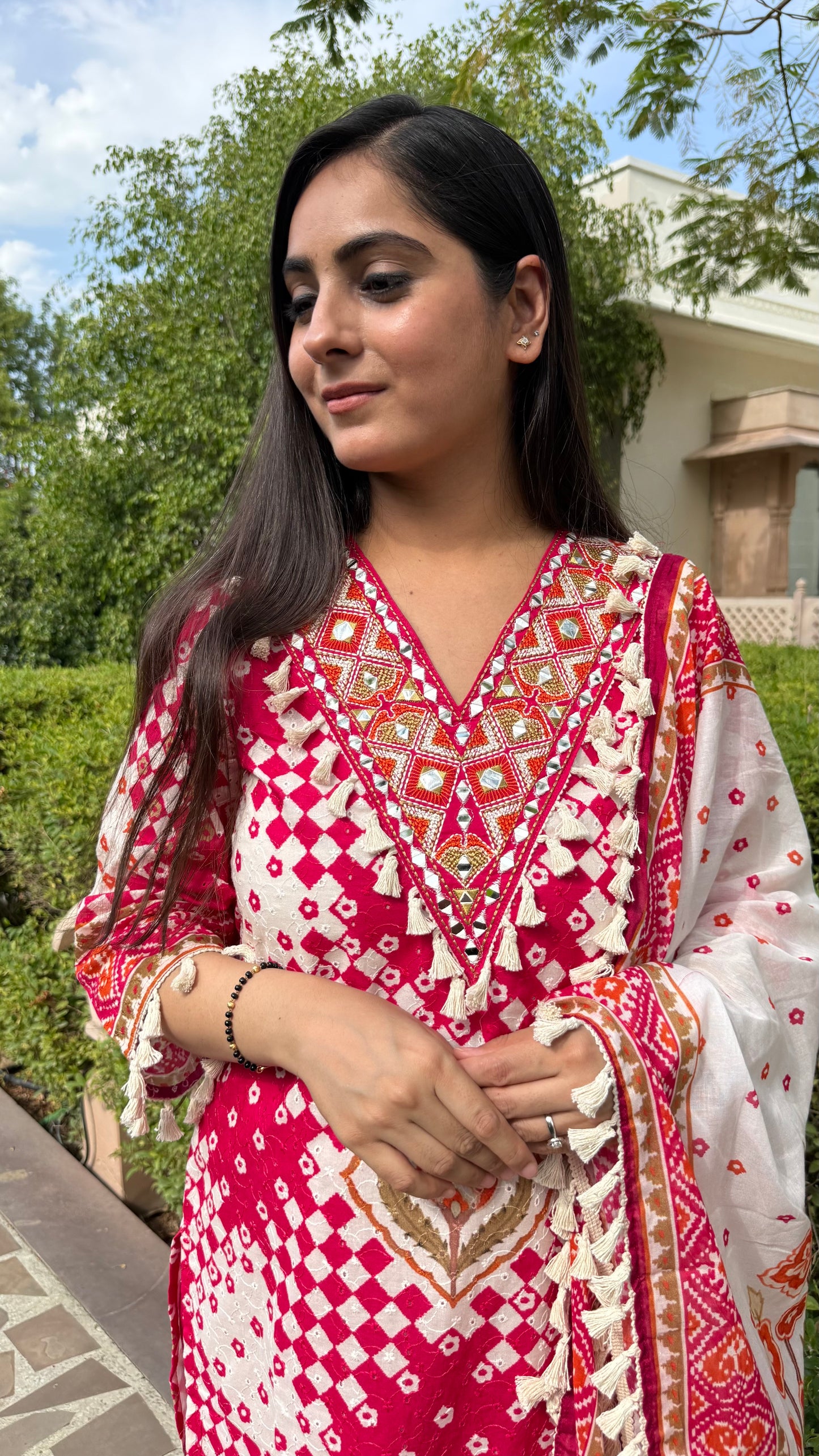Rangrez Tassel Suit Set