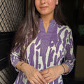 Nidhi Purple Kurta Pant Set