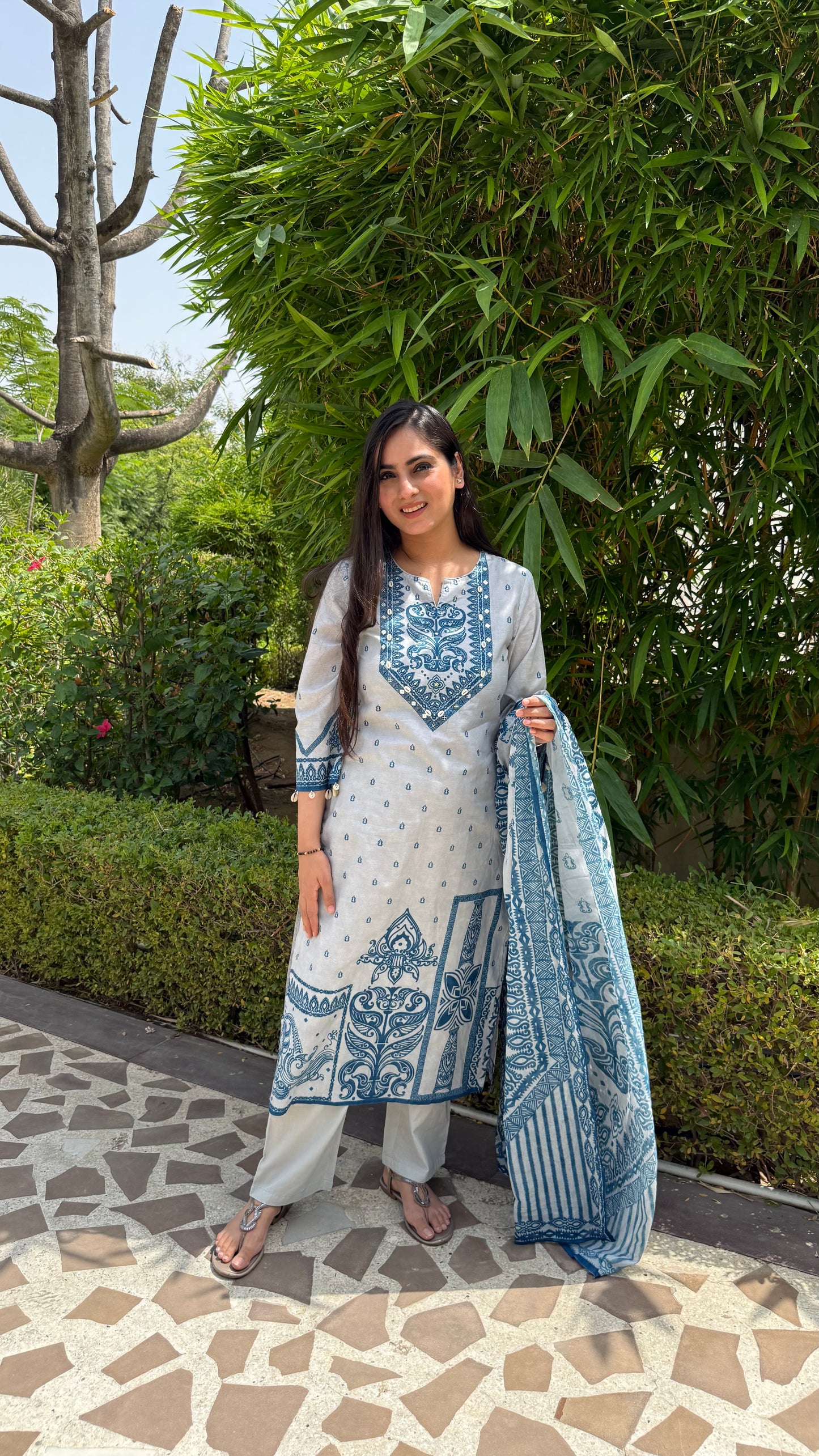Shifa Black & Blue Shell Suit