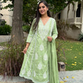 Aria Pastel Green Suit Set