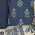 Anika Tulip Motif Unstitched Suit